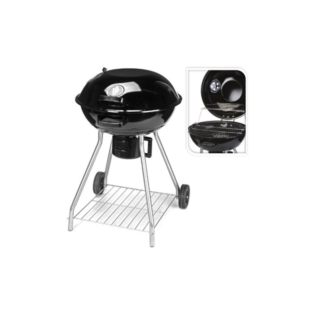 BARBACOA CARBON REDONDA COé 56 X 85 CM