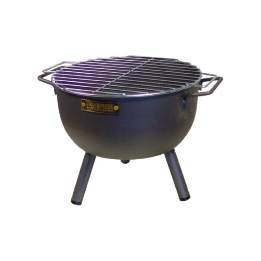 BARBACOA CARBON REDONDA SOé 24 X 24 CM