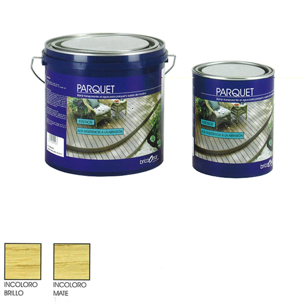BARNIZ BRICOOMAR PARKET MATE       750ML