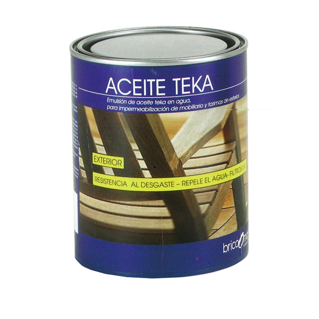 BARNIZ BRICOOMAR ACEITE DE TEKA    750ML