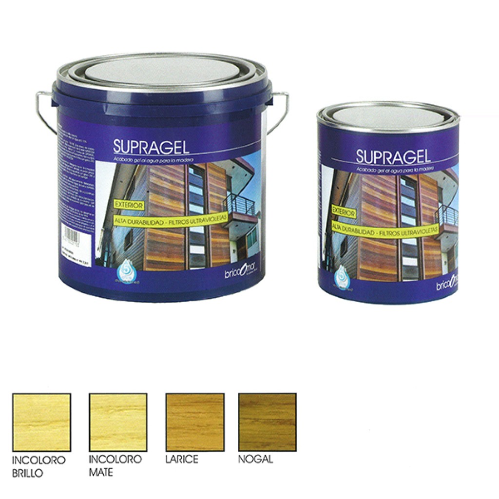 BARNIZ BRICOOMAR SUPRAGEL BRILLO  2,50LT