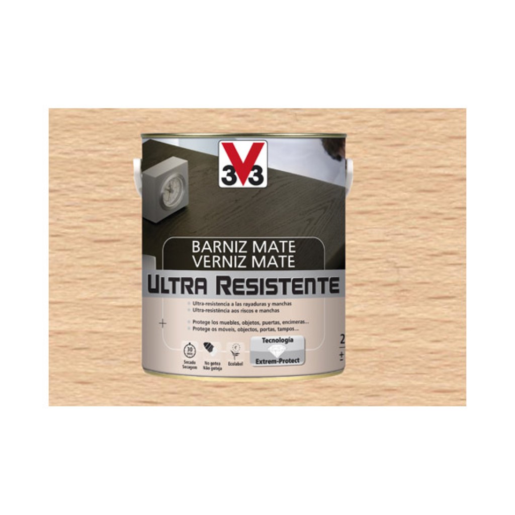 BARNIZ INTERIOR AL AGUA UL2,5 L INCOLORO