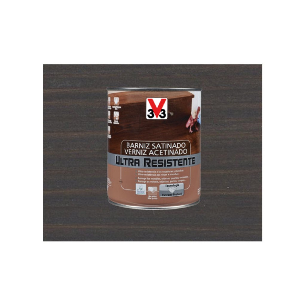 BARNIZ INTERIOR AL AGUA UL750 ML WENGUE