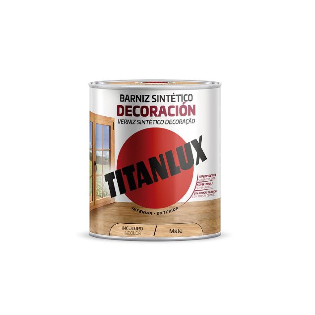 BARNIZ SINTETICO DECORACIO750 ML INCOLOR