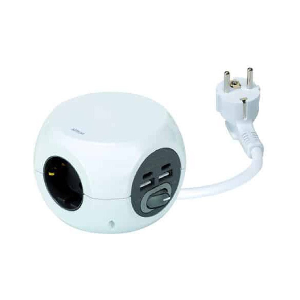 BASE MULTIPLE COMBI BALL  3T 16A 250V +2