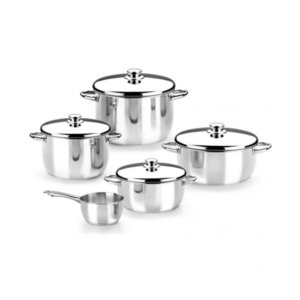 BATERIA INOX OPTIMA TAPA C5 PIEZAS