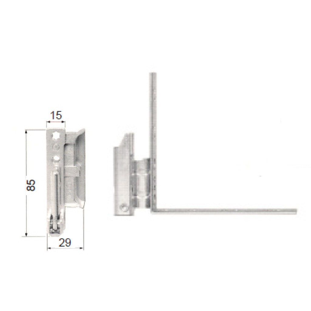 BISAGRA INF. 508030102+A509022202(A4)IZQ