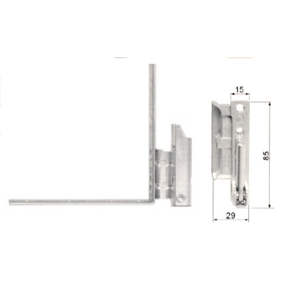 BISAGRA INF. 508010101+A509022401(A4)DER