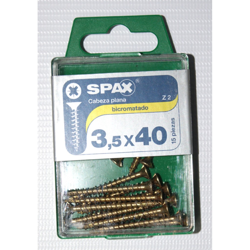 BLISTER SPAX-S CAB.AVELL.BICR. 3.5X40