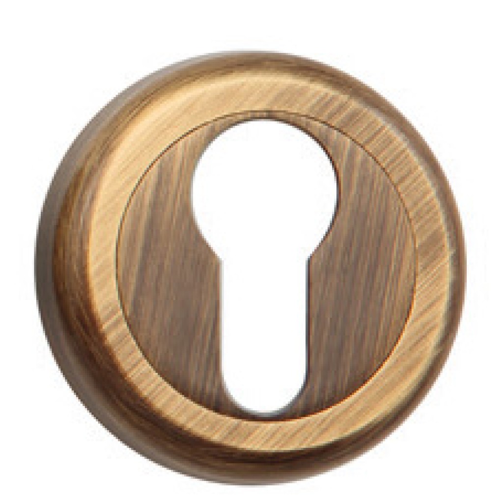 BOCALLAVE ROSETA 50MM CUERO    09001415