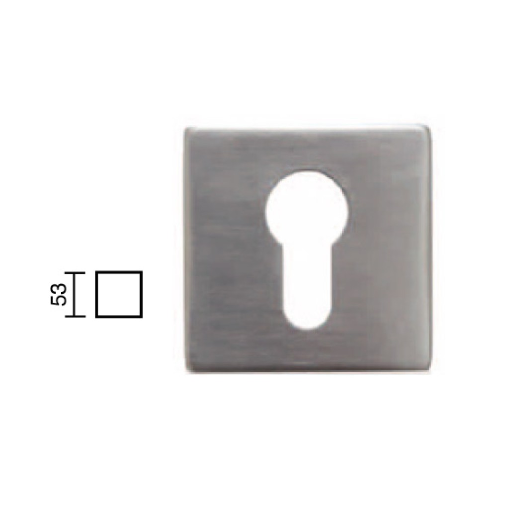 BOCALLAVE CUADRADO ECO INOX D53 70244420