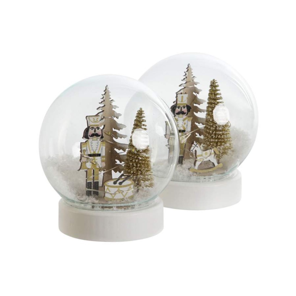 BOLA DECORACION LED 9.5X9.5X11.5 206779