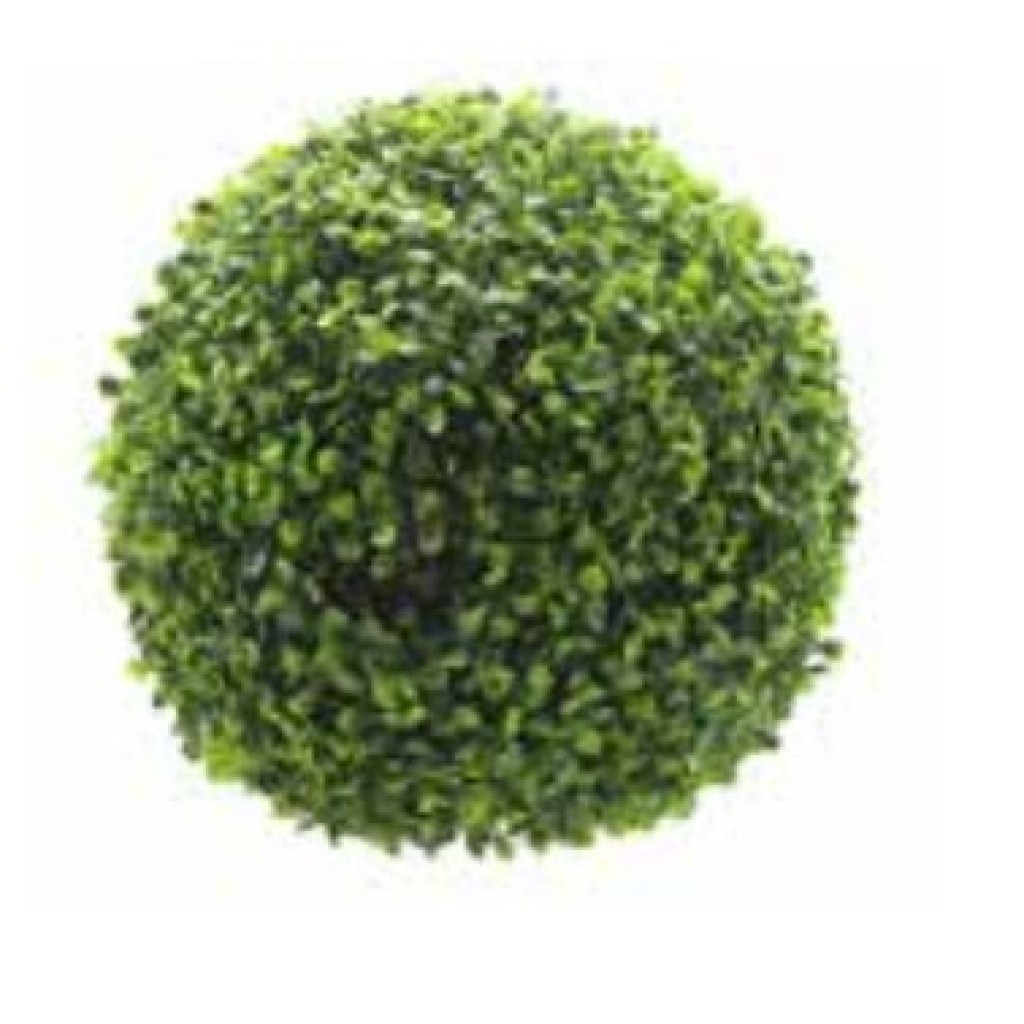 BOLA DECORACION GREEN   38CM ARTIFICIAL