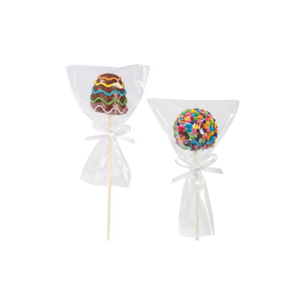 BOLSA TRANSPARENTE +CINTAS11X18