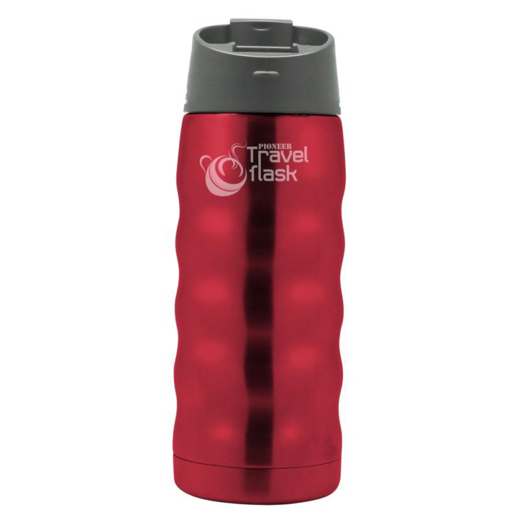 BOTELLA TERMO METAL.ROJO 0,35L SVX350MR