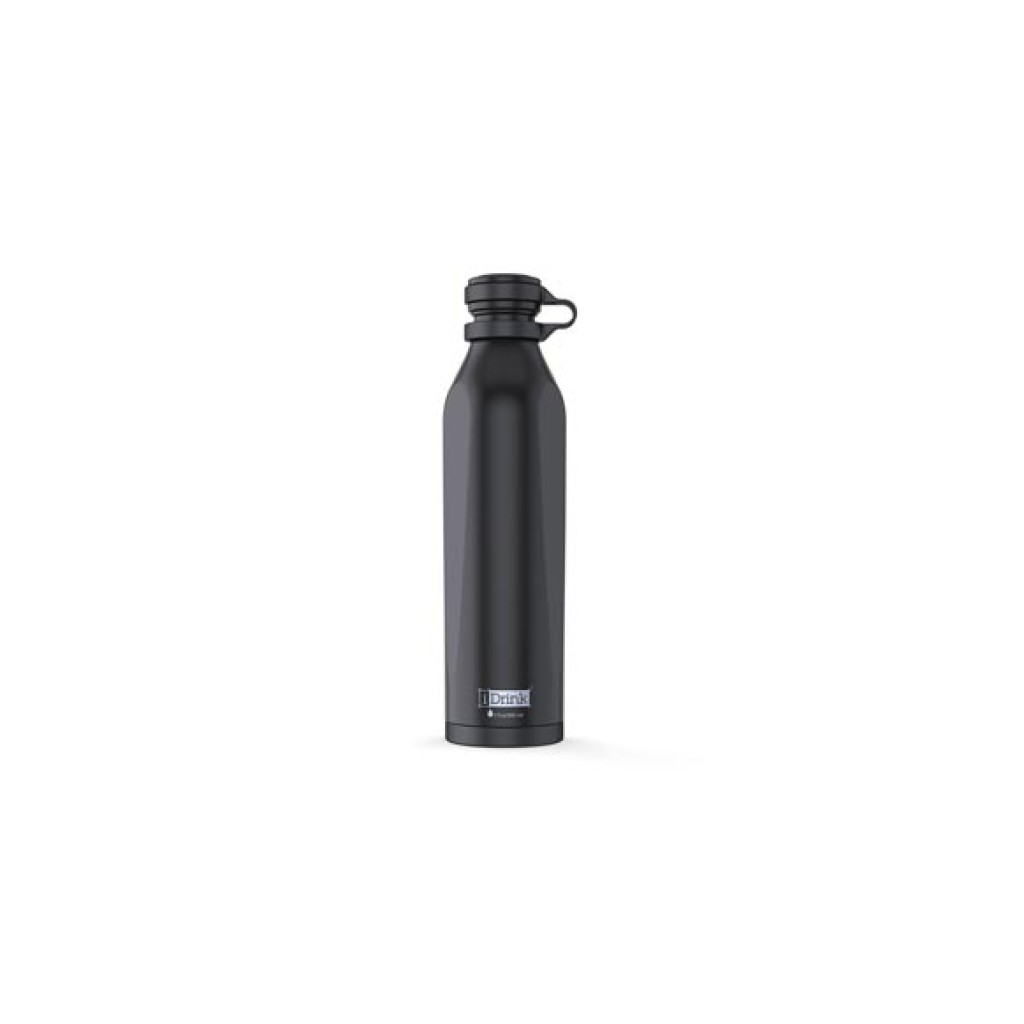 BOTELLA TERMO INOX EVO DES500 ML - NEGRA