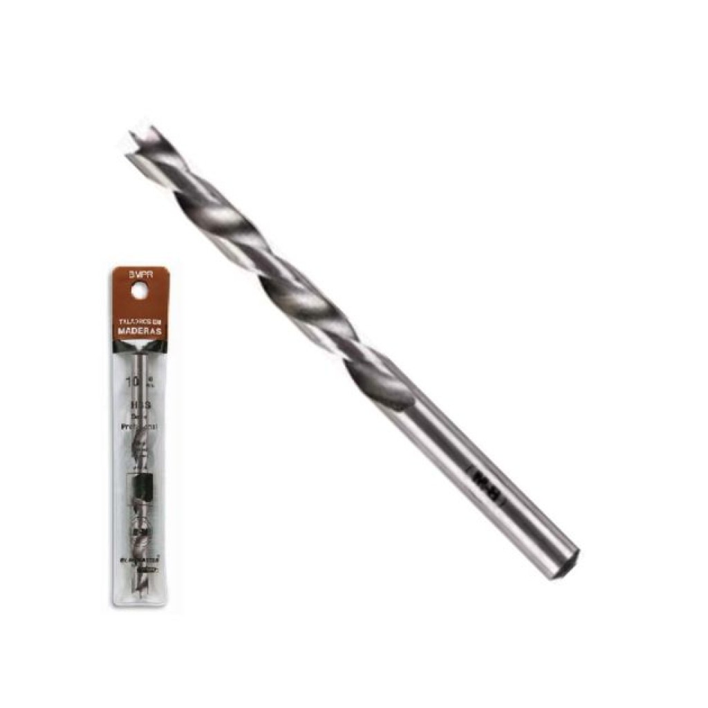 BROCA MADERA 3 PUNTAS (BLIST 4 MM