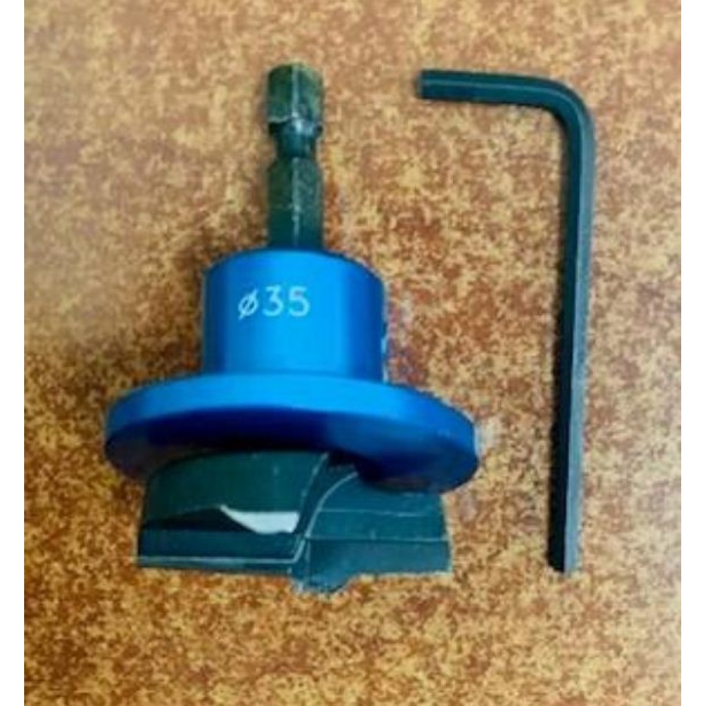 BROCA ESTRELLA 35MM CON TOPE H30-35TP