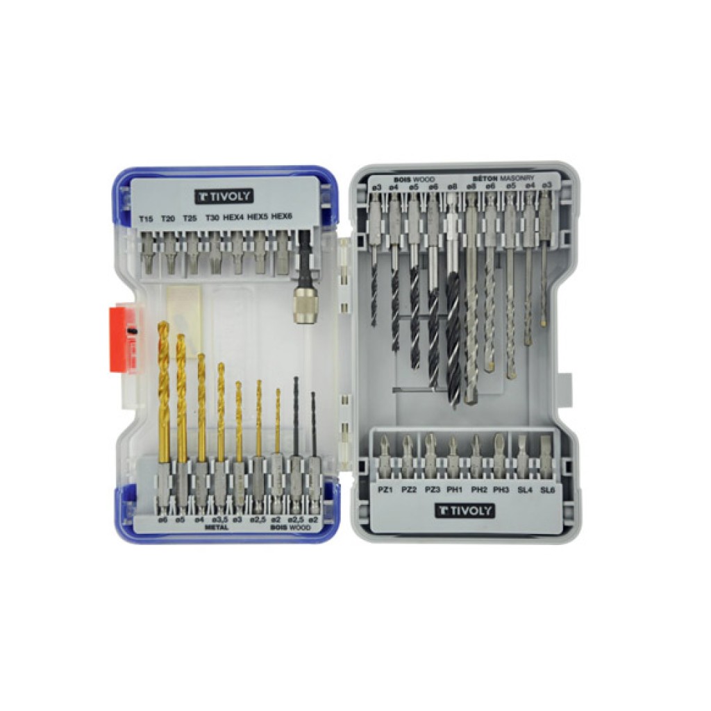 BROCAS Y PUNTAS JUEGO 35 PEN ESTUCHE RAN