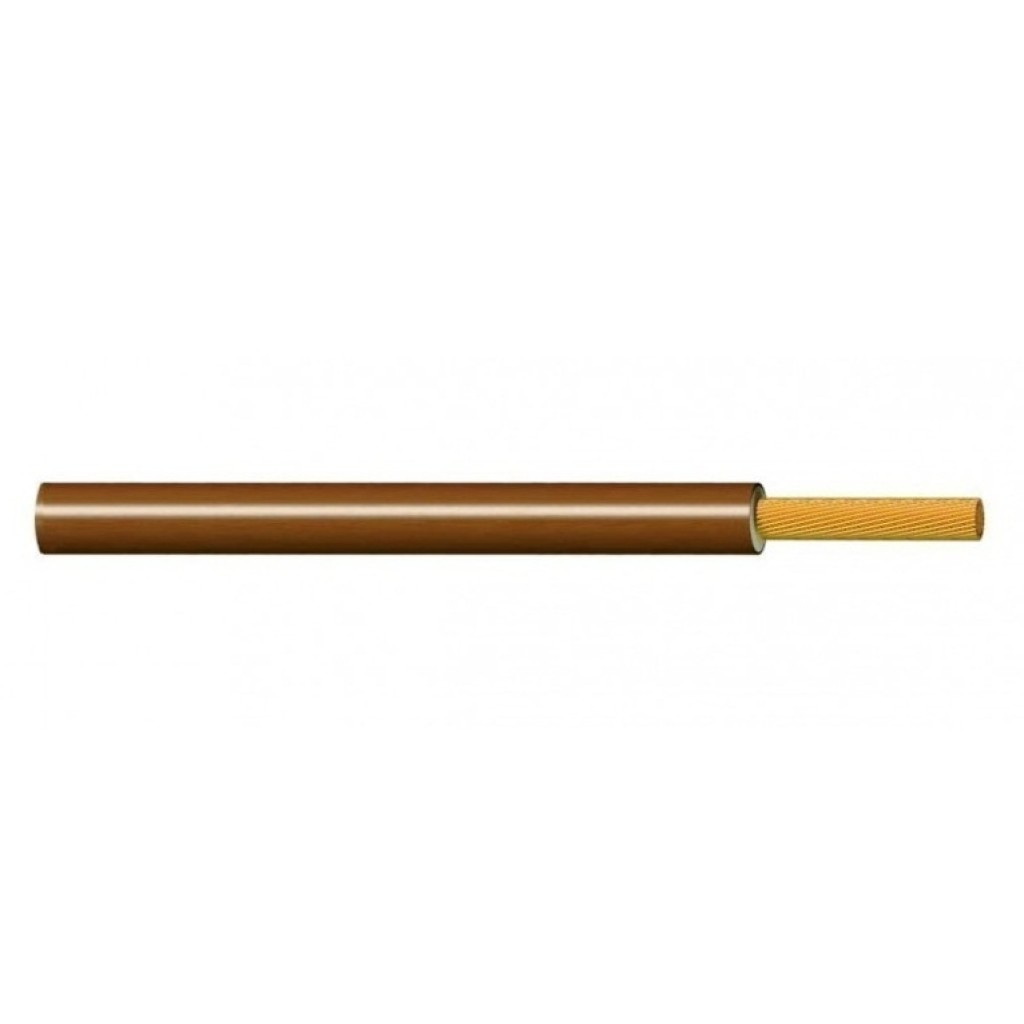 CABLE CONEXION H07V-K CPR 1 X 1,5 MARRON