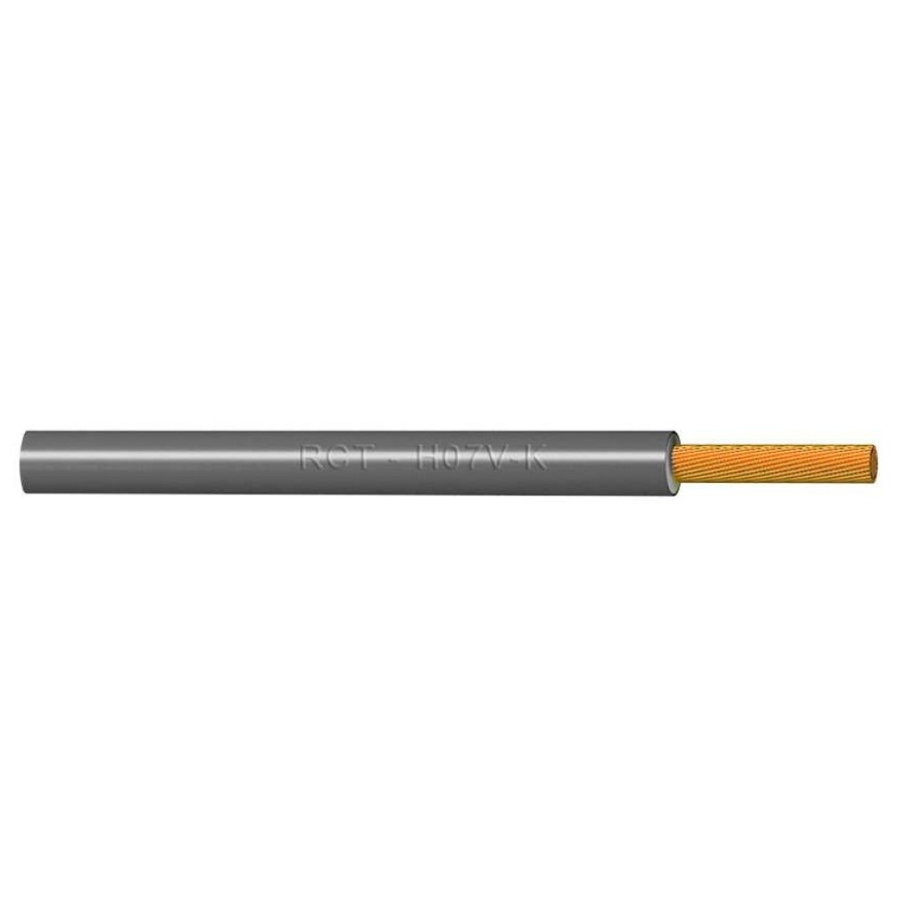 CABLE CONEXION H07V-K CPR 1 X 2,5 GRIS