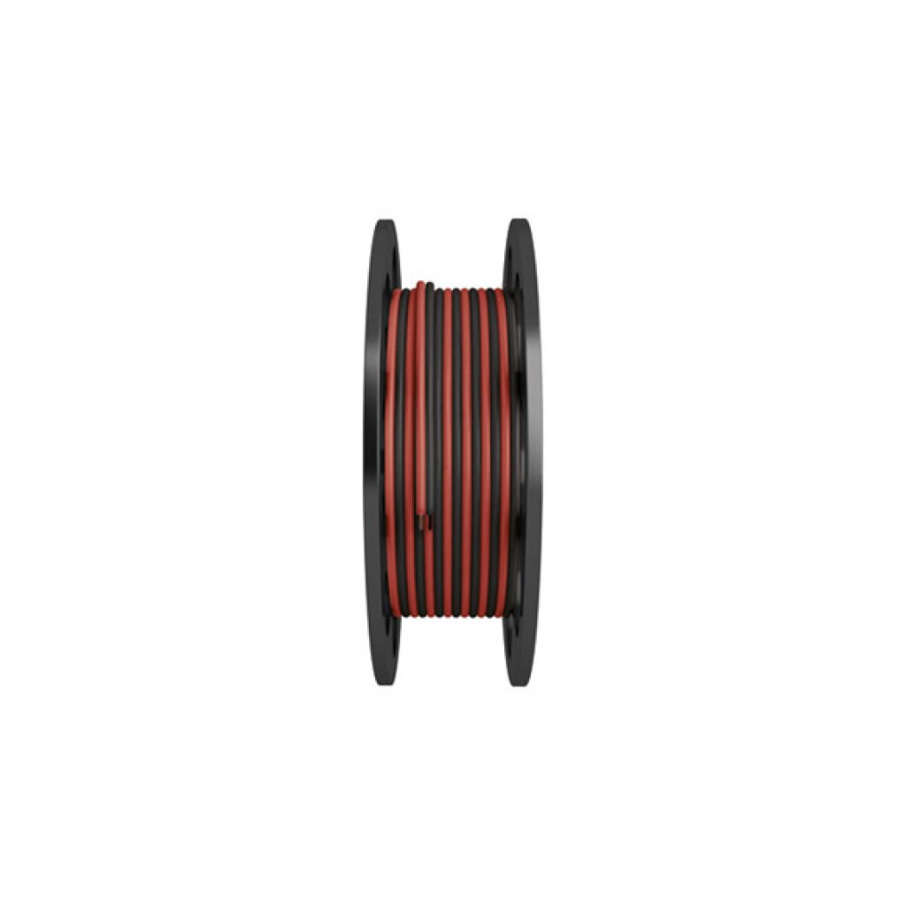 CABLE PARALELO AUDIO 2 X 0200MT ROJO/NEG