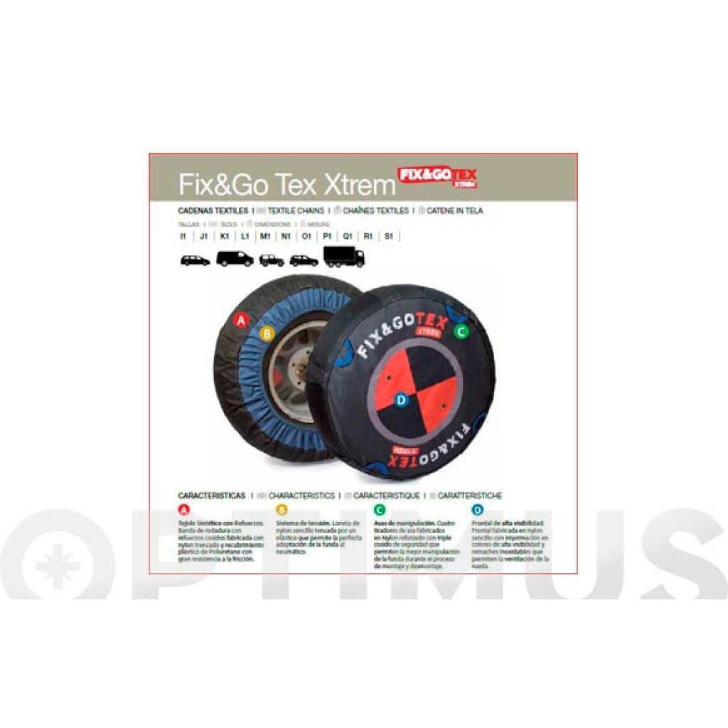 CADENAS TEXTILES PARA LA NFIX&GOTEX XTRE