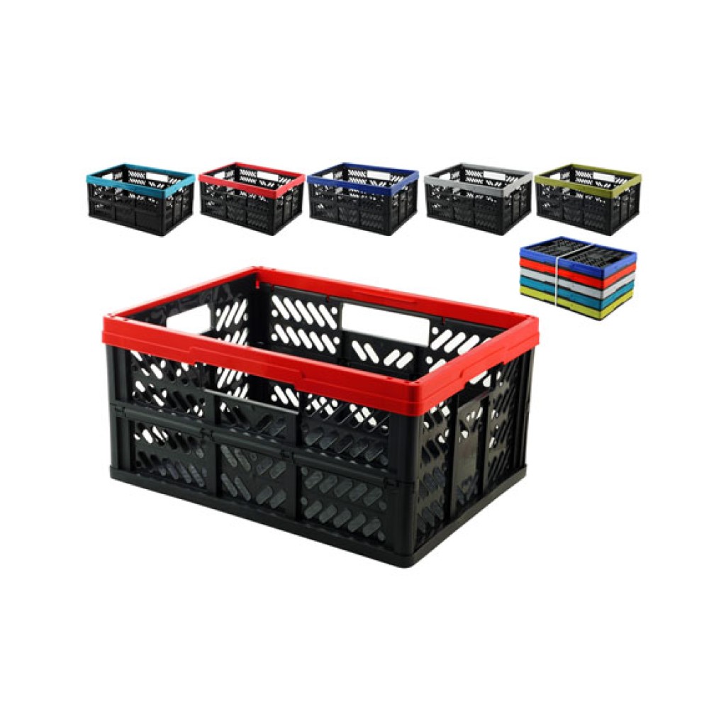 CAJA PLEGABLE 32L           GRIS/NEG 022