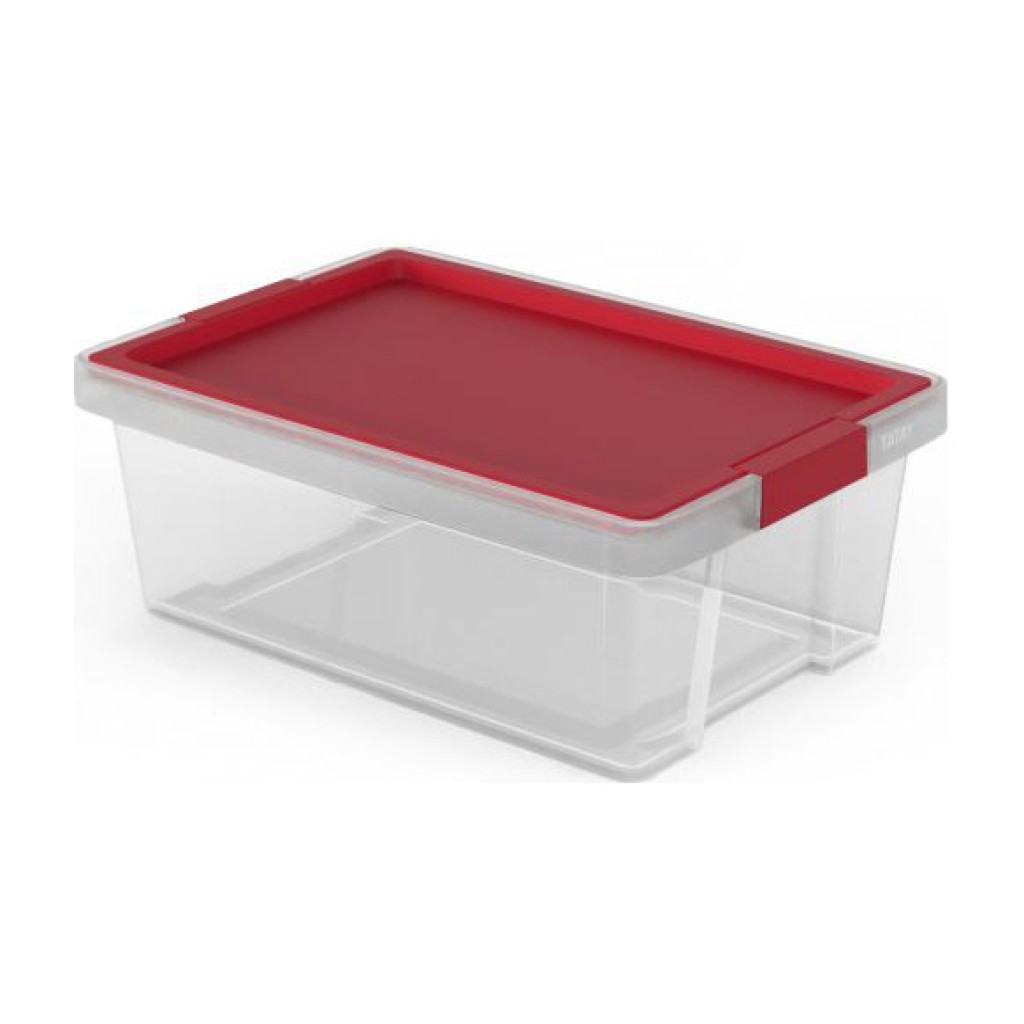 CAJA MULTIUSOS NEW ROJO   7 L