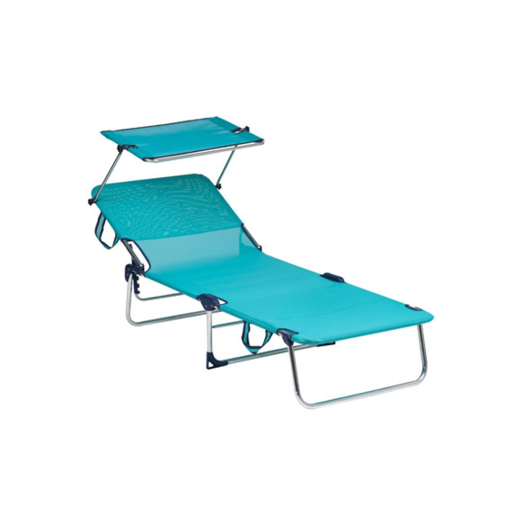 CAMA PLAYA MULTIPOSICION, ALUMINIO FIBRE