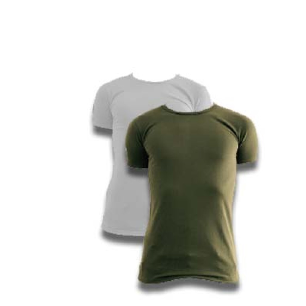 CAMISETA NO MOSQUITOS CAQUI  M/CORTA T.L