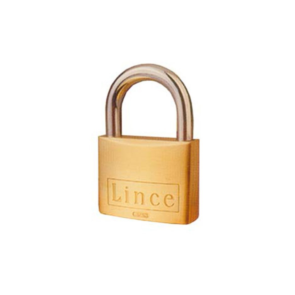 CANDADO 300 ARCO NORMAL LI40 MM LATON