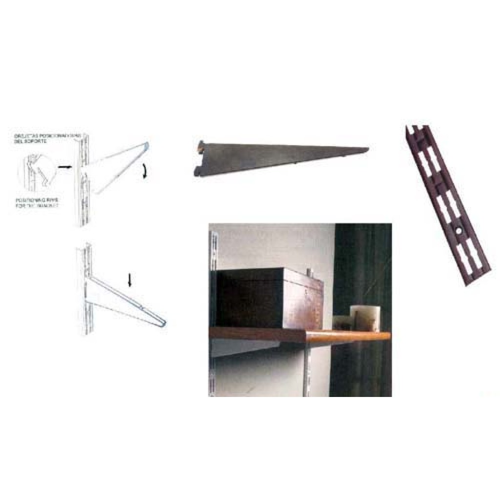 CARTELA F-DOBLE HIERRO    47 CM BLANCO