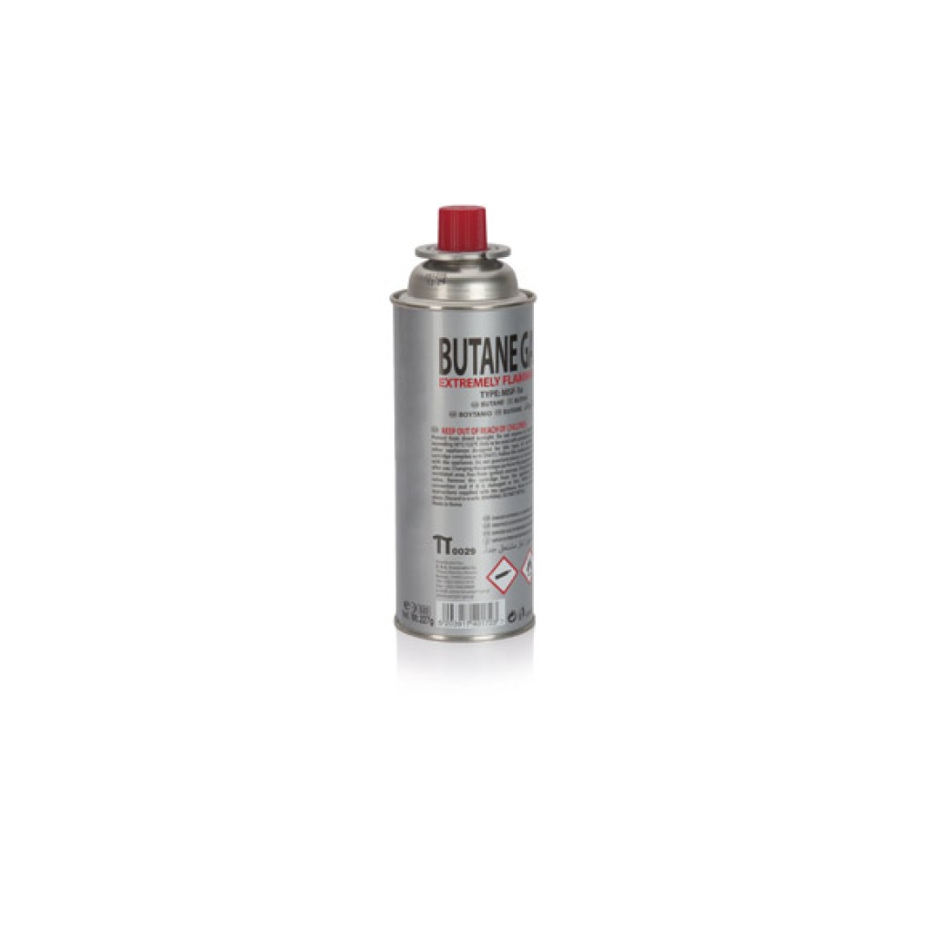 CARTUCHO GAS CON VALVULA  227 GR