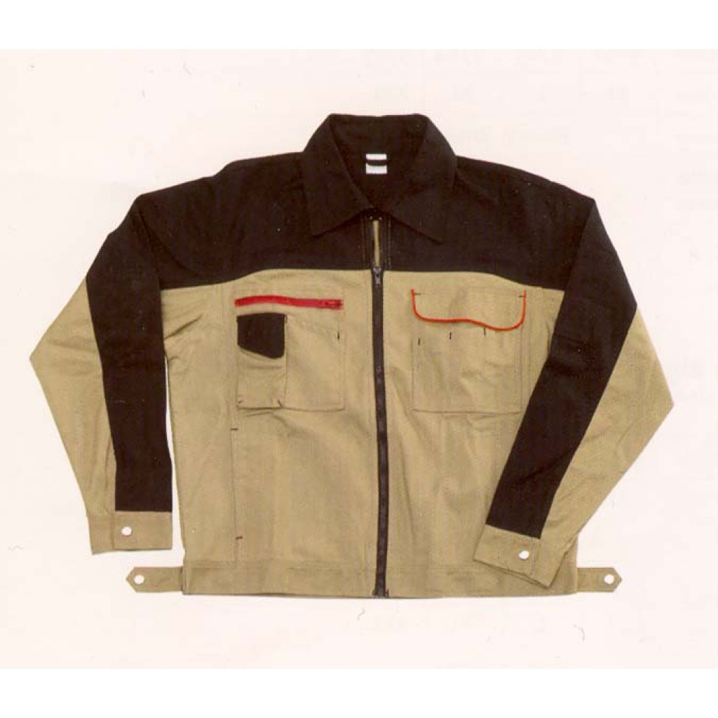 CAZADORA 17581 KAKI NEGRO REFOR   'L'