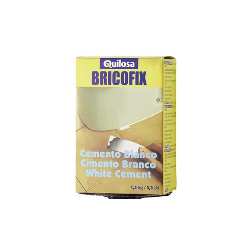 CEMENTO BLANCO BRICOFIX   1,5 KG