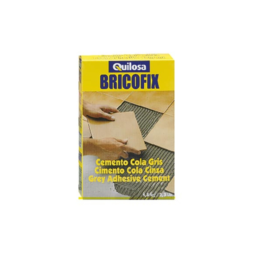 CEMENTO COLA GRIS BRICOFIX1,5 KG