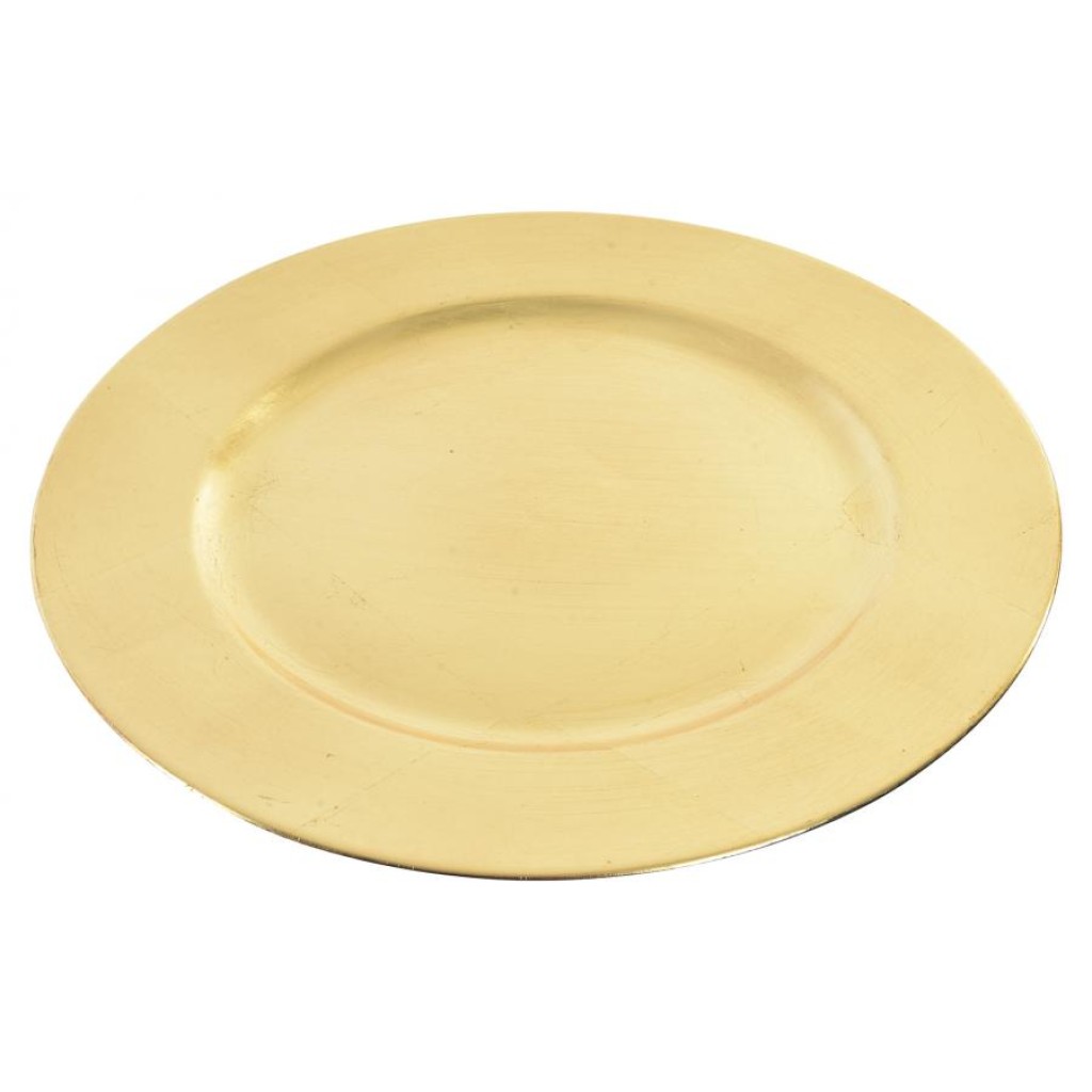 CENTRO MESA PP 33X33X2 DORADO NV-184497