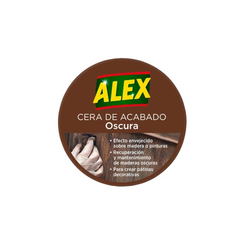 CERA SOLIDA MADERA OSCURA 250 ML