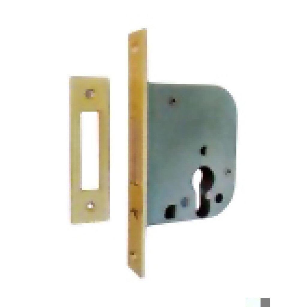 CERRADURA EMBUTIR SERIE 151512 LATONADO