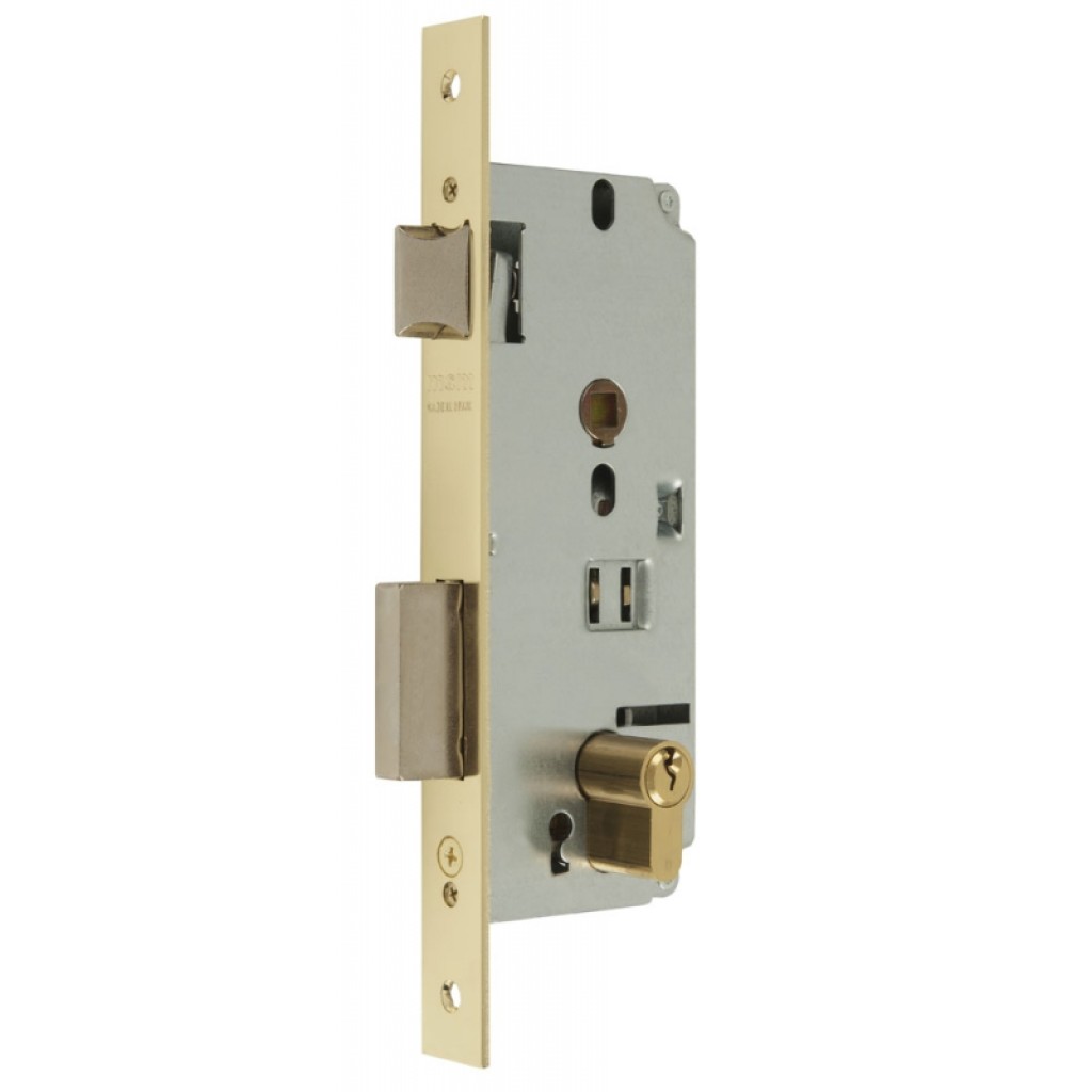 CERRADURA EMBUTIR SERIE 161602 LATONADO