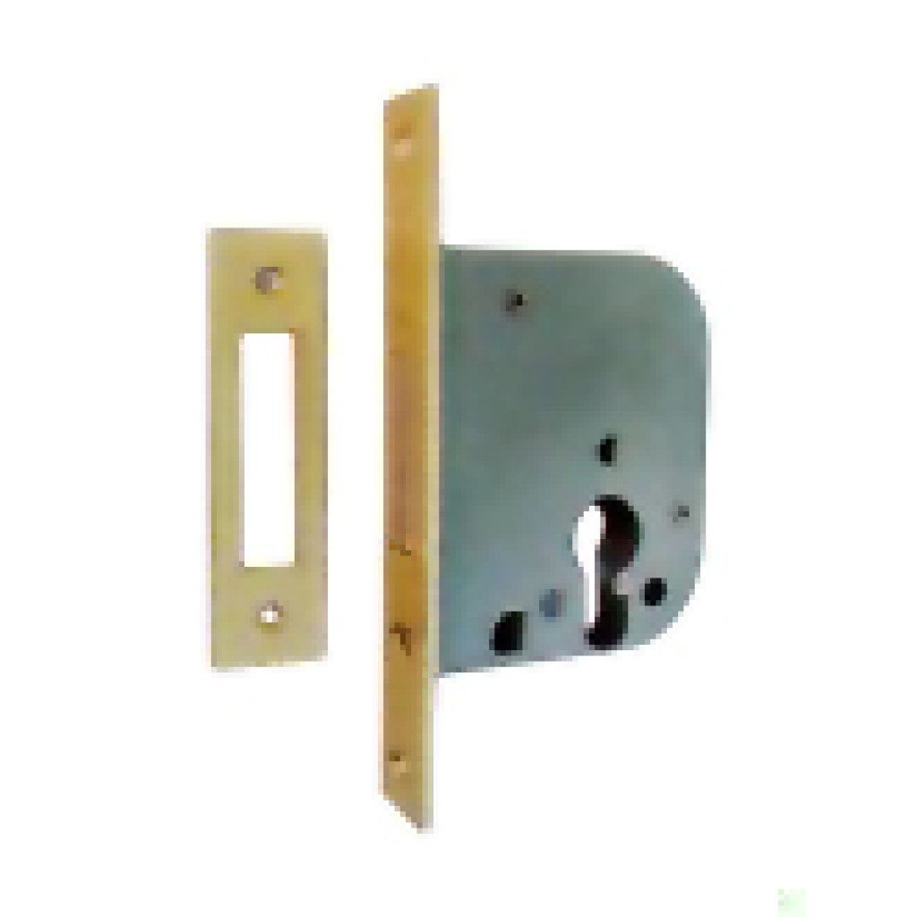 CERRADURA EMBUTIR SERIE 601612 LATONADO