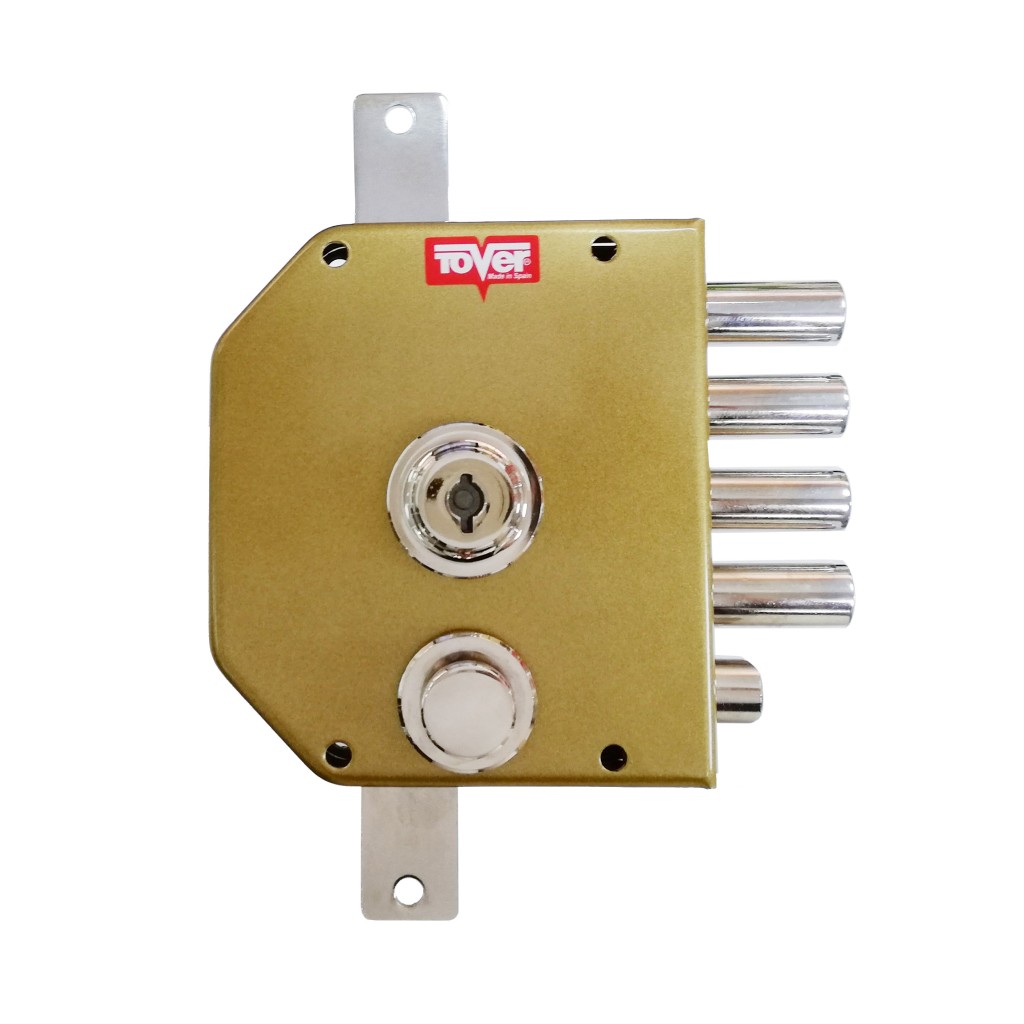 CERRADURA SOBREPONER CON V60/D ESMALTADA