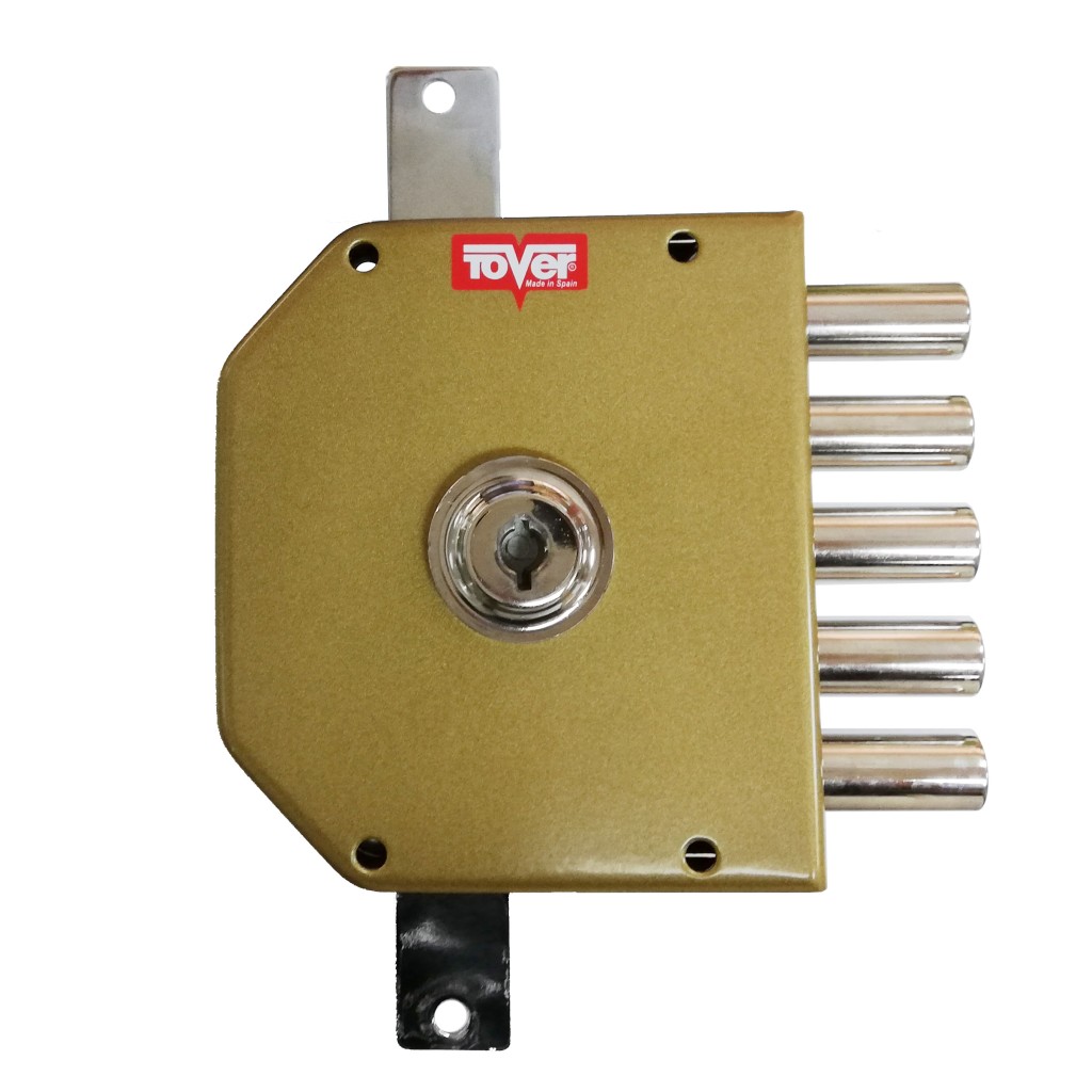 CERRADURA SOBREPONER CON V60/D ESMALTADA