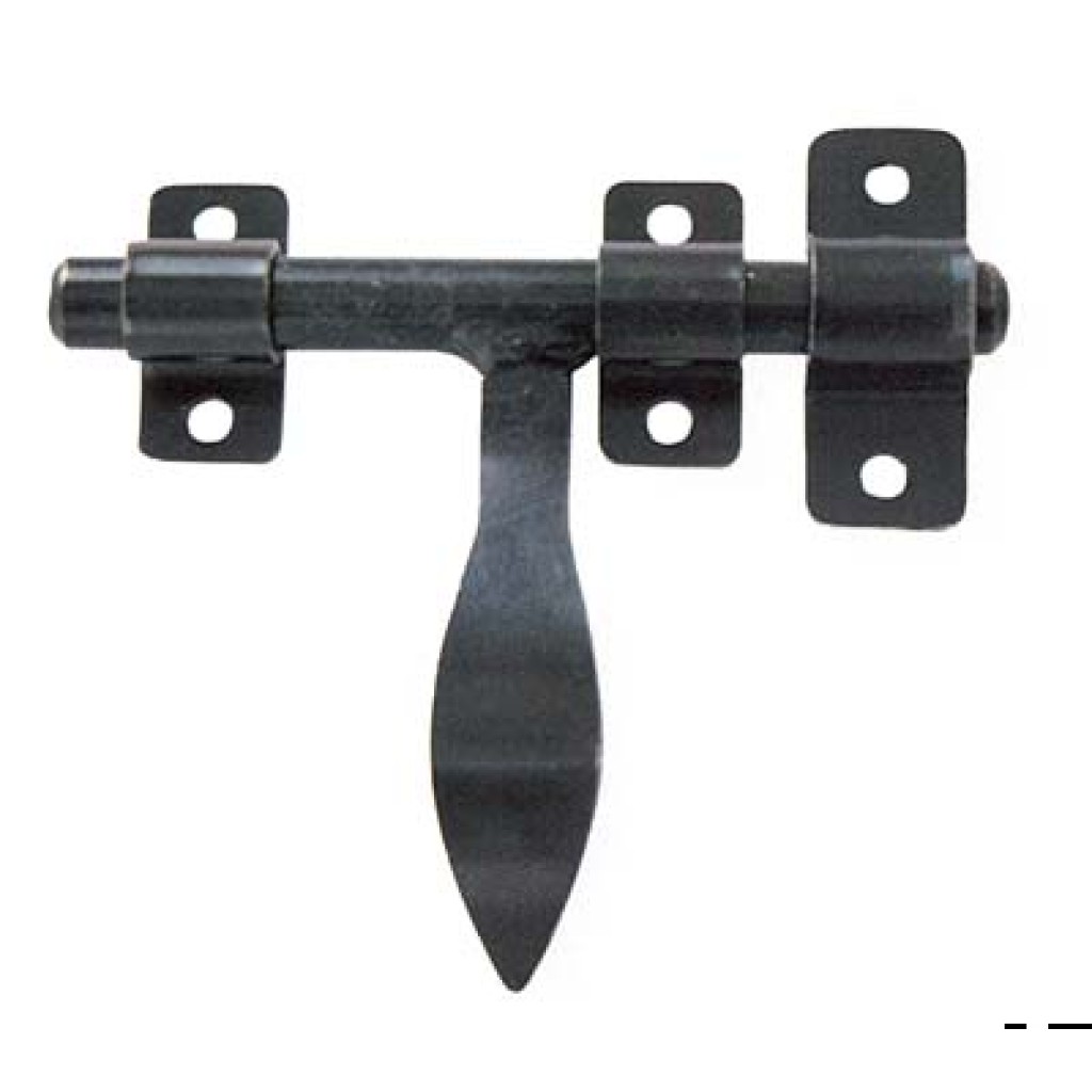 CERROJO FUERTE 300X12 NEGRO