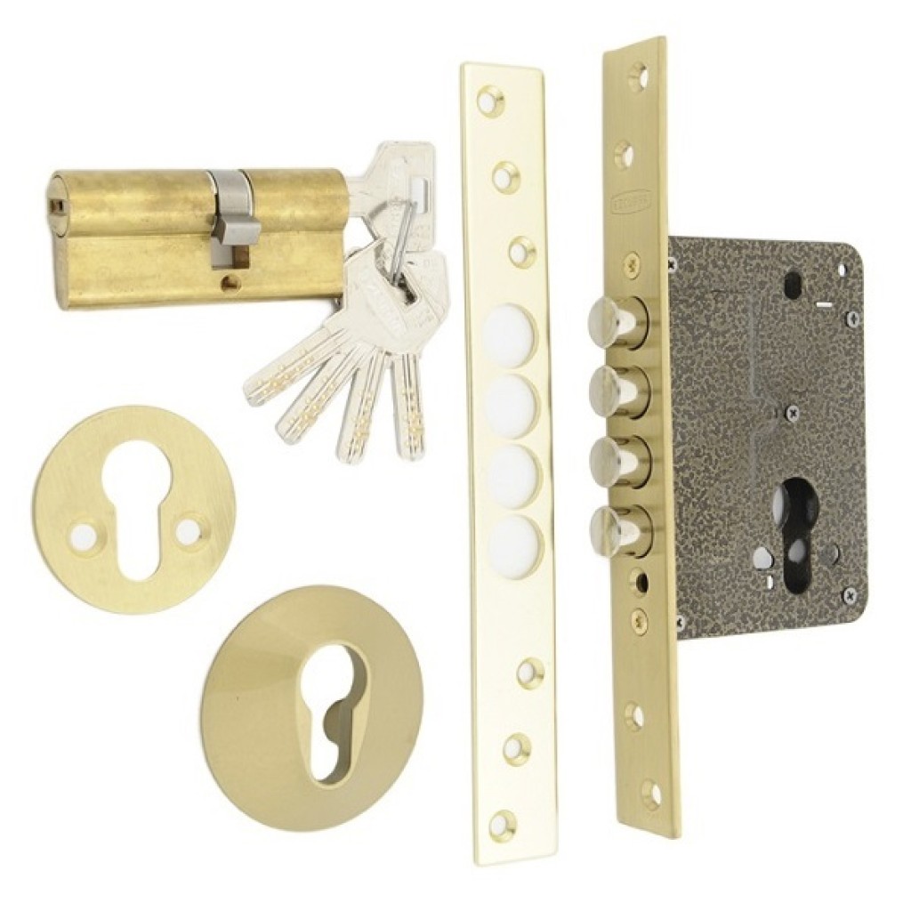 CERRADURA SEG.EZCUR701-B CROMADO   /70-D