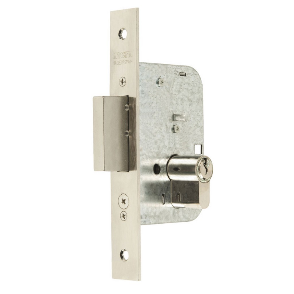 CERRADURA EMBUTIR SERIE 131312 NIQUELADO