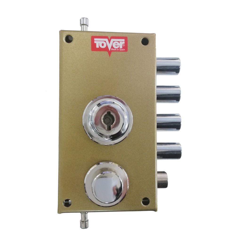 CERRADURA SOBREPONER CON V40/I ESMALTADA