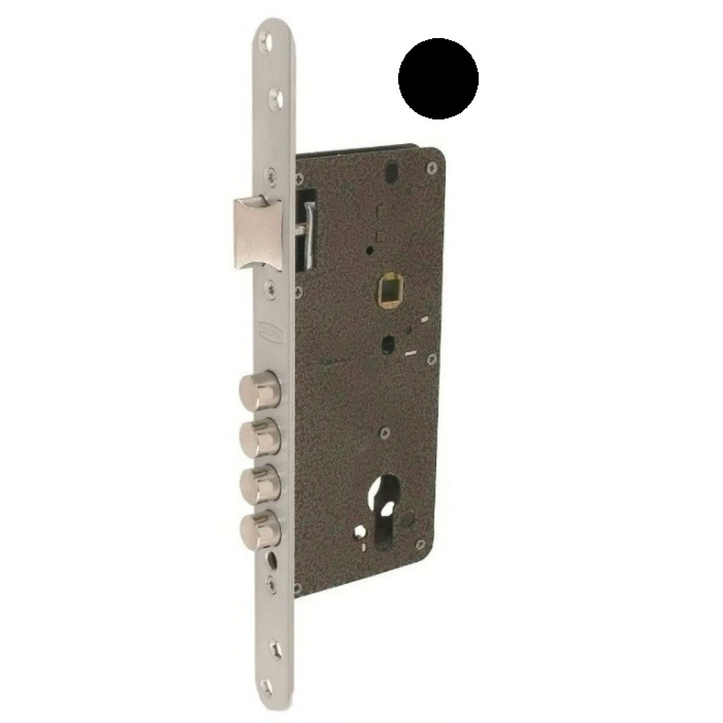 CERRADURA SEG.C/RDA NEGRO 700B 50-DS15