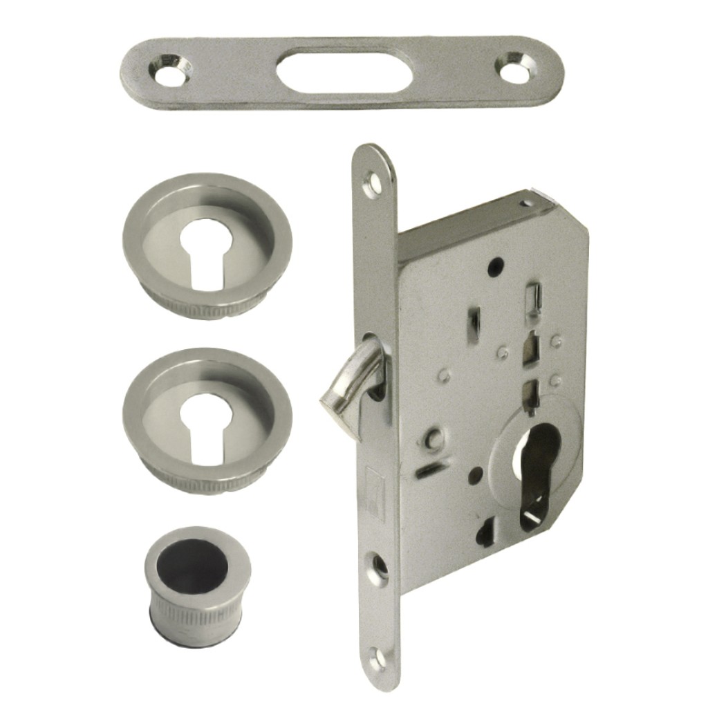 CERRADURA SCIVOLA 50050004 C/BOMB.NIQUEL
